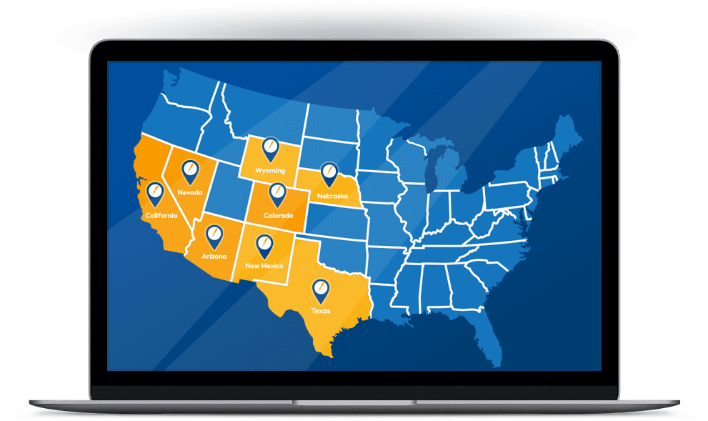 Service Area Map